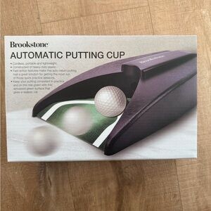 Brookstone Purple Automatic Putting Cup